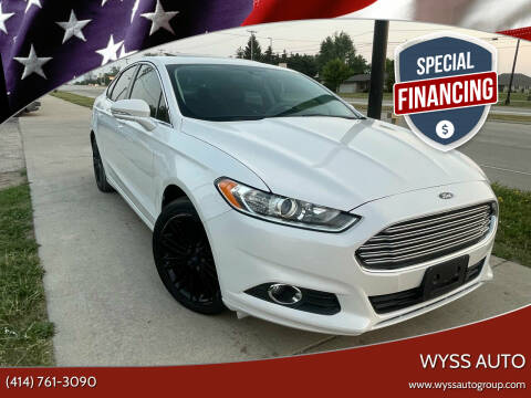 2015 Ford Fusion for sale at Wyss Auto in Oak Creek WI