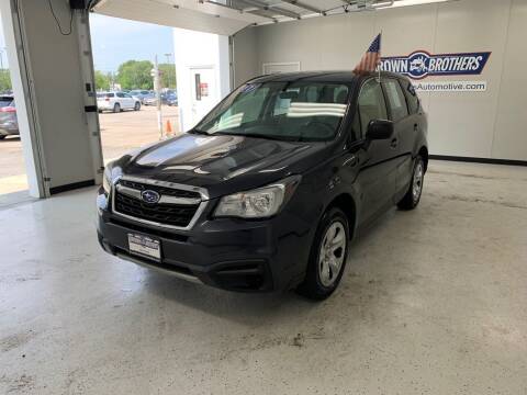 2017 Subaru Forester for sale at Brown Brothers Automotive Sales And Service LLC in Hudson Falls NY