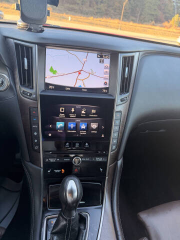 2017 Infiniti Q50 Red Sport 400