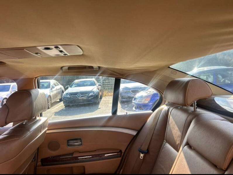 2008 BMW 7 Series 750i