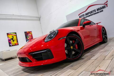 2021 Porsche 911 for sale at AUTO IMPORTS MIAMI in Fort Lauderdale FL