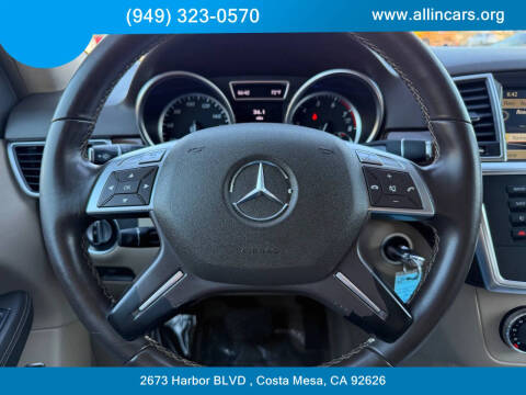 2012 Mercedes-Benz M-Class ML 350