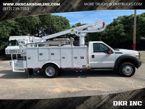 2012 Ford F-550 Super Duty for sale at DKR INC in Arlington TX