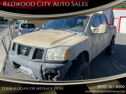 2004 Nissan Titan for sale at Redwood City Auto Sales in Redwood City CA