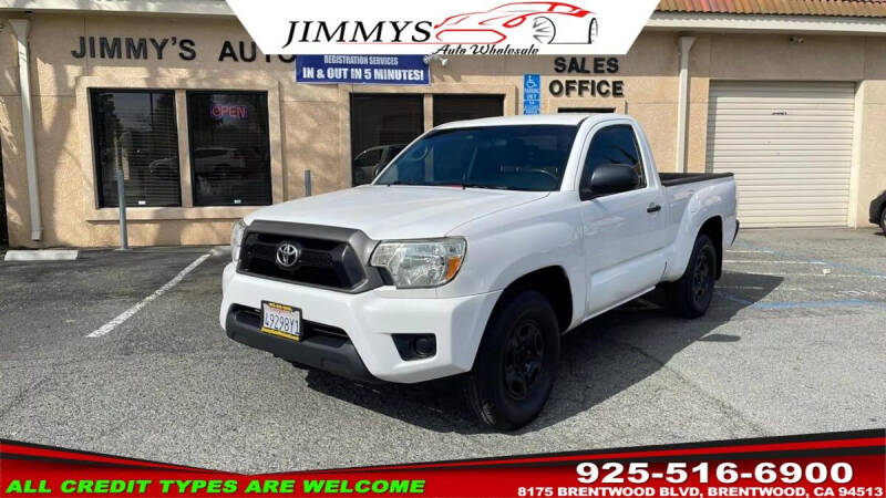2013 Toyota Tacoma for sale at JIMMY'S AUTO WHOLESALE in Brentwood CA