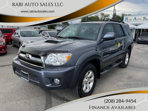 2007 Toyota 4Runner for sale at RABI AUTO SALES LLC in Garden City ID