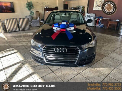 2017 Audi A6 for sale at Amazing Luxury Cars in Snellville GA