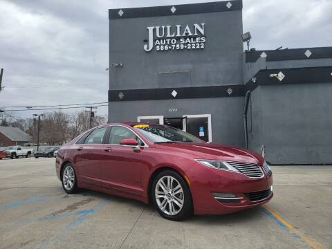 2013 Lincoln MKZ for sale at Julian Auto Sales in Warren MI