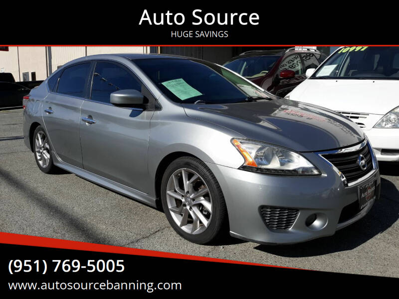 2014 Nissan Sentra for sale at Auto Source in Banning CA