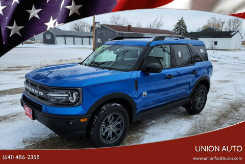 2022 Ford Bronco Sport for sale at Union Auto in Union IA