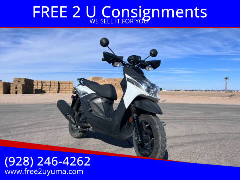 2016 Yamaha Zuma for sale at FREE 2 U Consignments in Yuma AZ