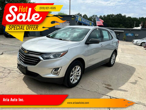 2018 Chevrolet Equinox for sale at Aria Auto Inc. in Raleigh NC