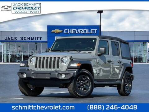 2021 Jeep Wrangler Unlimited for sale at Jack Schmitt Chevrolet Wood River in Wood River IL