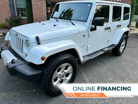 2013 Jeep Wrangler Unlimited for sale at White Top Auto in Warrenton VA