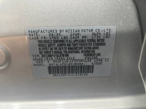 2025 Nissan Versa SR