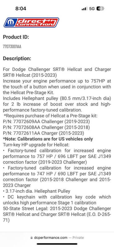 2023 Dodge Challenger SRT Hellcat Jailbreak