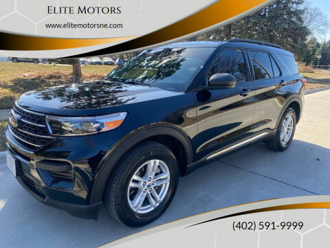 2021 Ford Explorer for sale at Elite Motors in Bellevue NE