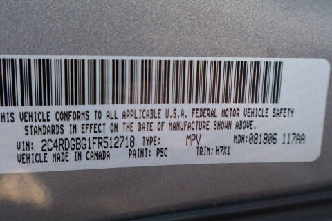 2015 Dodge Grand Caravan SE