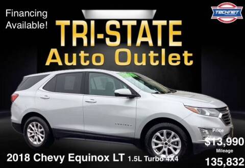 2018 Chevrolet Equinox for sale at TRI-STATE AUTO OUTLET CORP in Hokah MN