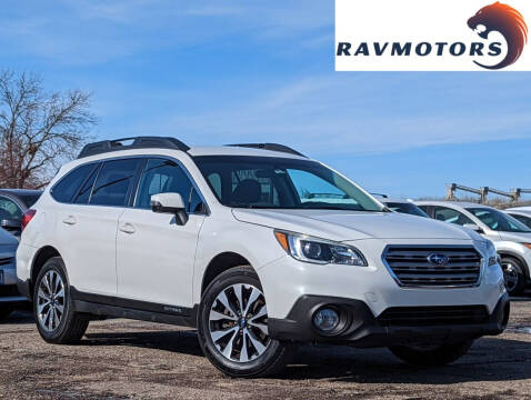 2015 Subaru Outback for sale at RAVMOTORS- Burnsville in Burnsville MN
