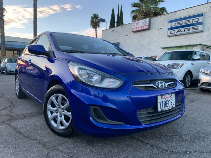 2014 Hyundai Accent for sale at Galaxy of Cars in North Hills CA