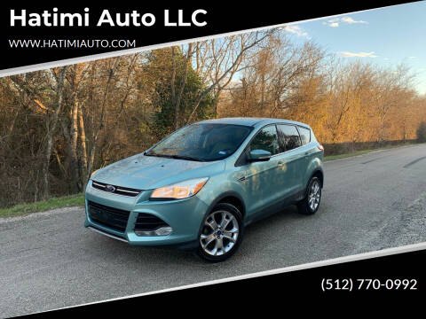 2013 Ford Escape for sale at Hatimi Auto LLC in Buda TX
