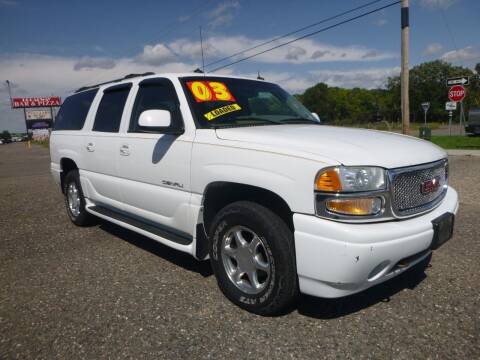 2003 GMC Yukon XL for sale at Country Side Car Sales in Elk River MN