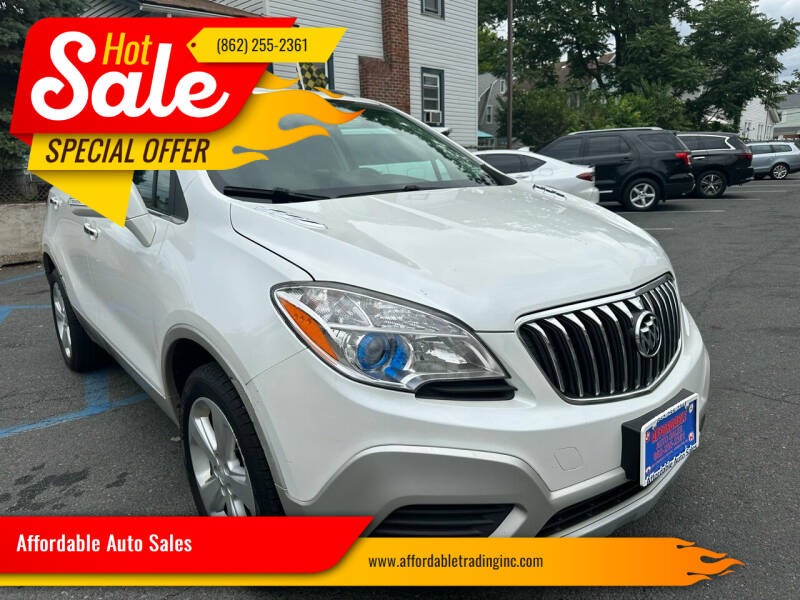 2015 Buick Encore for sale at Affordable Auto Sales in Irvington NJ