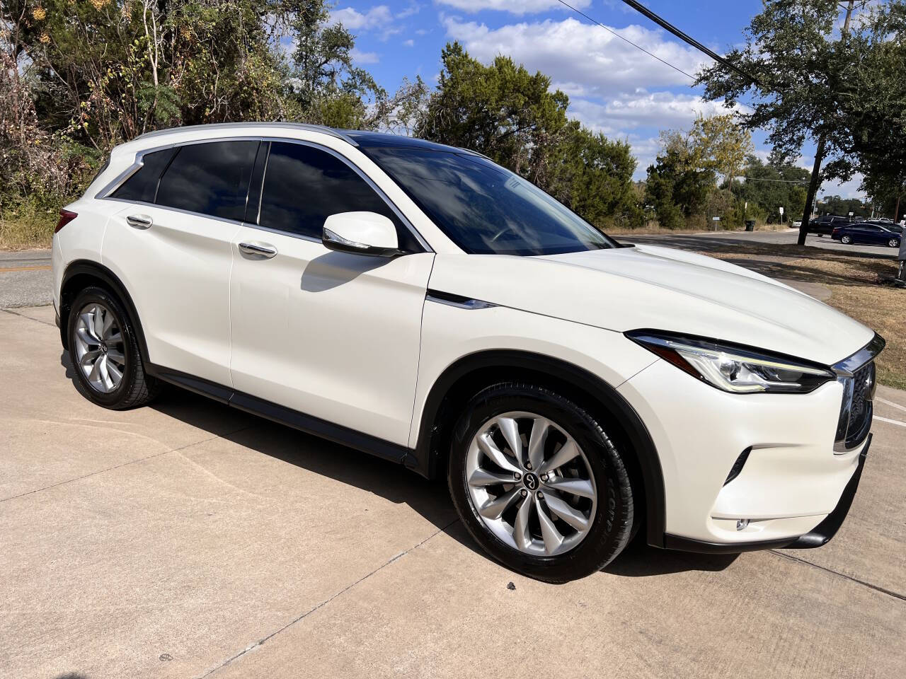Used Car 2020 Infiniti Qx50  Luxe 4dr Crossover For Sale Under $20,000 In Austin, Texas