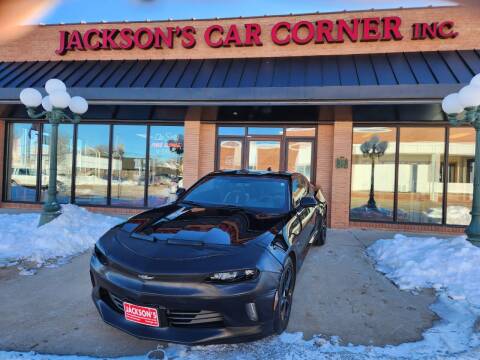 2017 Chevrolet Camaro for sale at Jacksons Car Corner Inc in Hastings NE