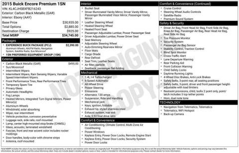 2015 Buick Encore Premium
