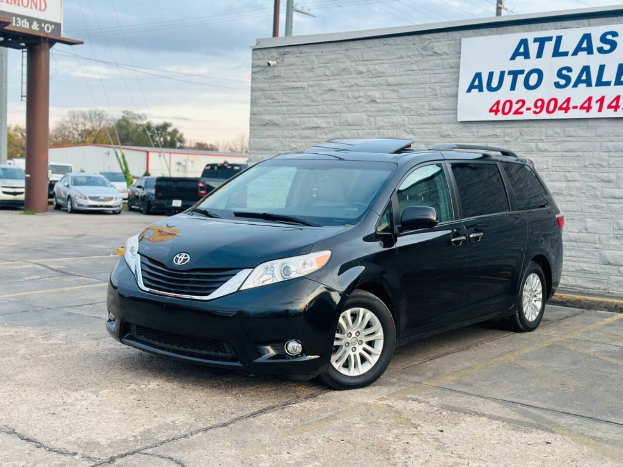 2015 Toyota Sienna for sale at Atlas Auto Sales LLC in Lincoln, NE