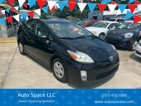 2010 Toyota Prius for sale at Auto Space LLC in Norfolk VA