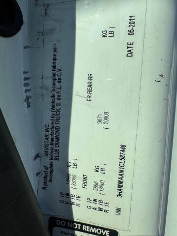 2012 International DuraStar 4300