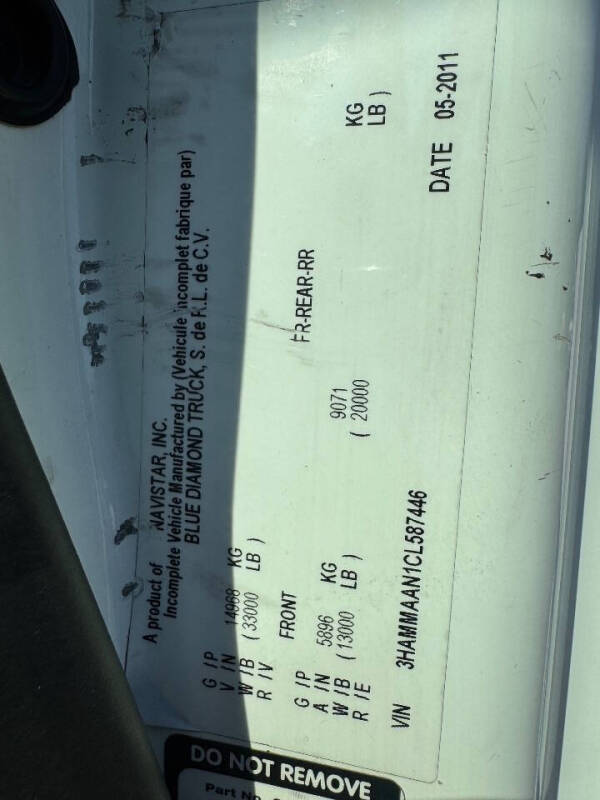 2012 International DuraStar 4300