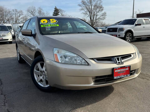 2005 Honda Accord for sale at Nissi Auto Sales in Waukegan IL