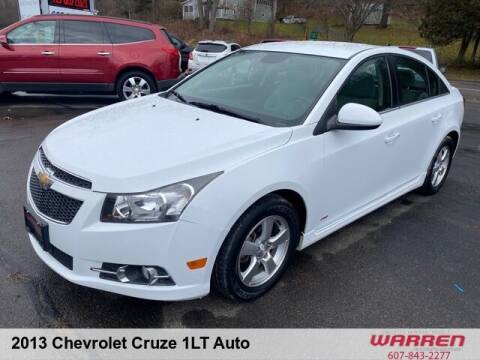 2013 Chevrolet Cruze for sale at Warren Auto Sales in Oxford NY