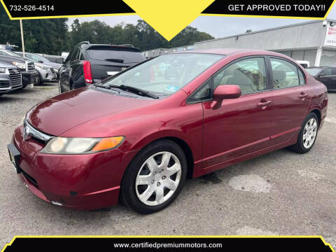 2007 Honda Civic for sale at Certified Premium Motors in Lakewood NJ