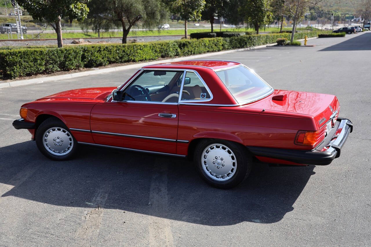 1987 Mercedes-Benz 560-Class for sale at DE AUTOS INC in San Juan Capistrano, CA