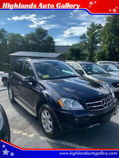 2007 Mercedes-Benz M-Class for sale at Highlands Auto Gallery in Braintree MA