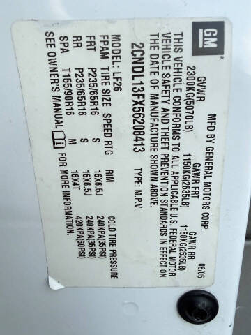 2005 Chevrolet Equinox LS