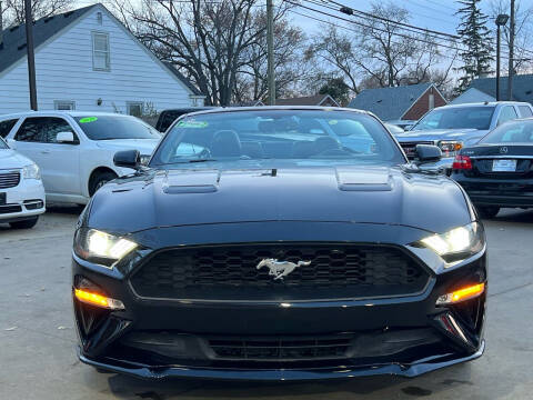 2020 Ford Mustang for sale at Alpha Group Car Leasing in Redford MI