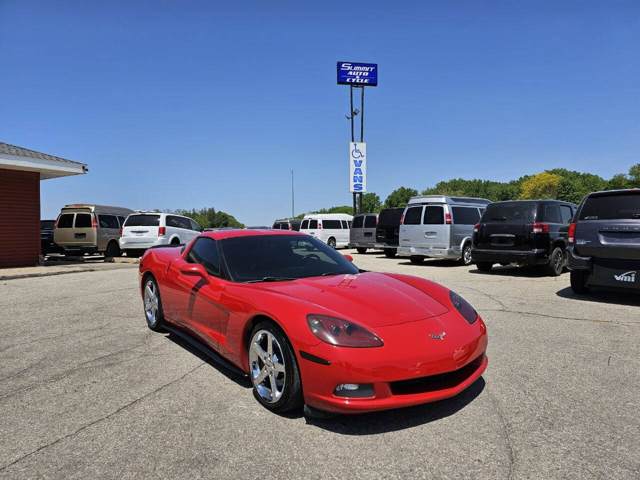 Victory Red 2008 Chevrolet Corvette