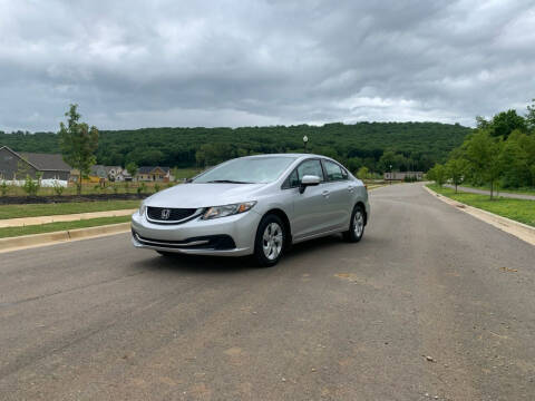 2014 Honda Civic for sale at Tennessee Valley Wholesale Autos LLC in Huntsville AL