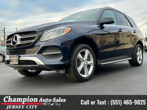 2016 Mercedes-Benz GLE for sale at CHAMPION AUTO SALES OF JERSEY CITY in Jersey City NJ