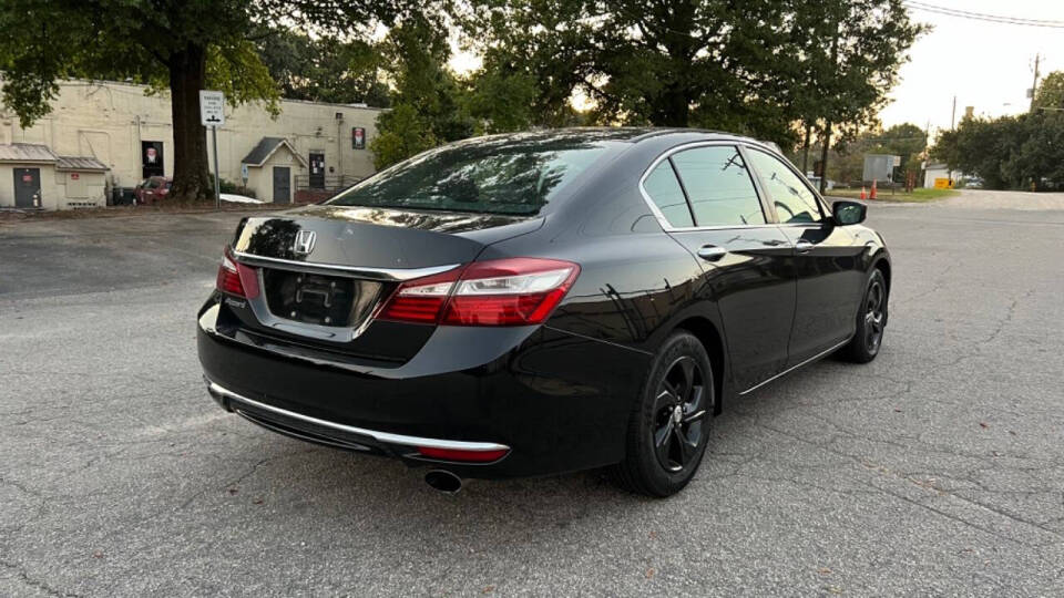 2016 Honda Accord for sale at East Auto Sales LLC in Raleigh, NC