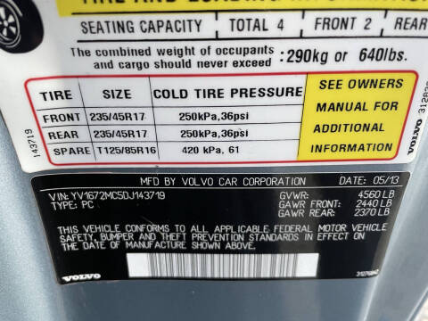 2013 Volvo C70 T5 Premier Plus