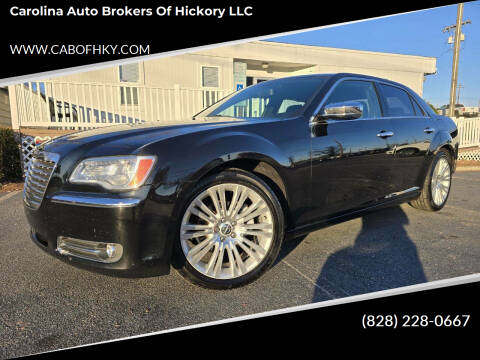 2011 Chrysler 300 for sale at Carolina Auto Brokers of Hickory LLC in Hickory NC