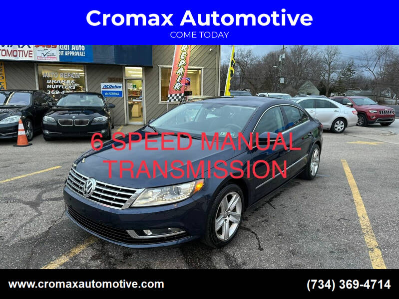 2013 Volkswagen CC for sale at Cromax Automotive in Ann Arbor MI