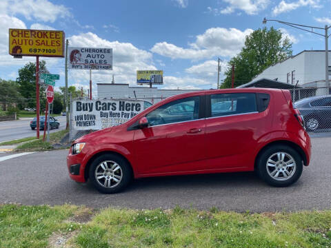 2013 Chevrolet Sonic for sale at Cherokee Auto Sales in Knoxville TN